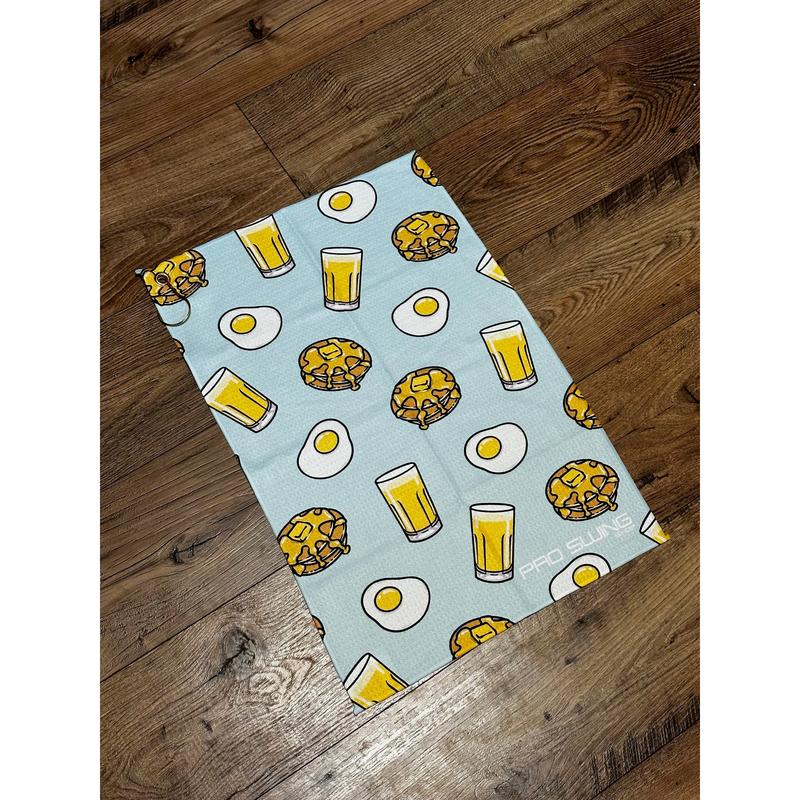 Breakfast Ball Golf Towel