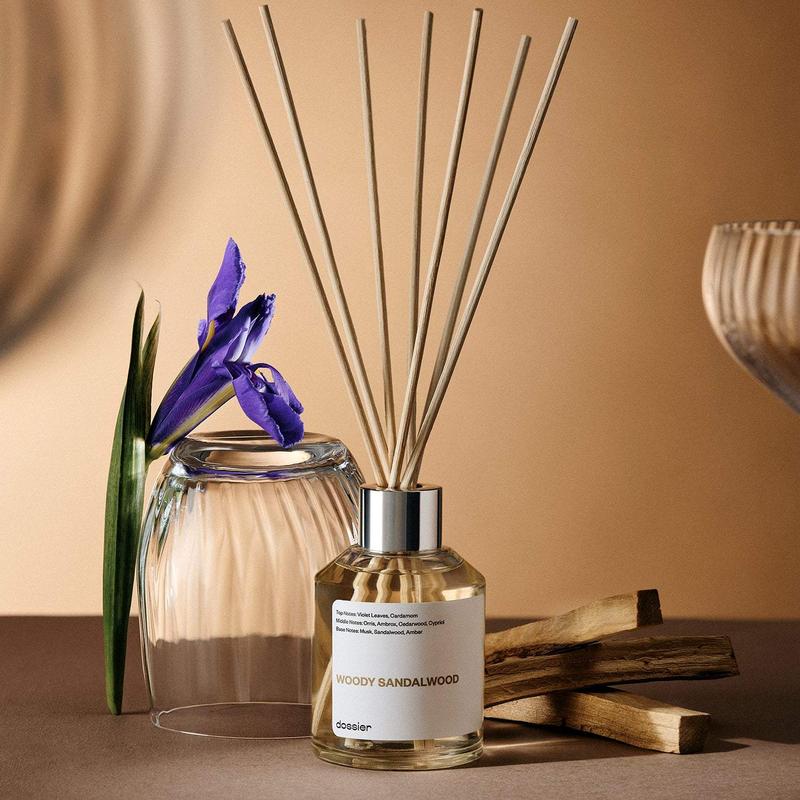 Woody Sandalwood Room Diffuser, Dossier, Room Diffuser, 100ml