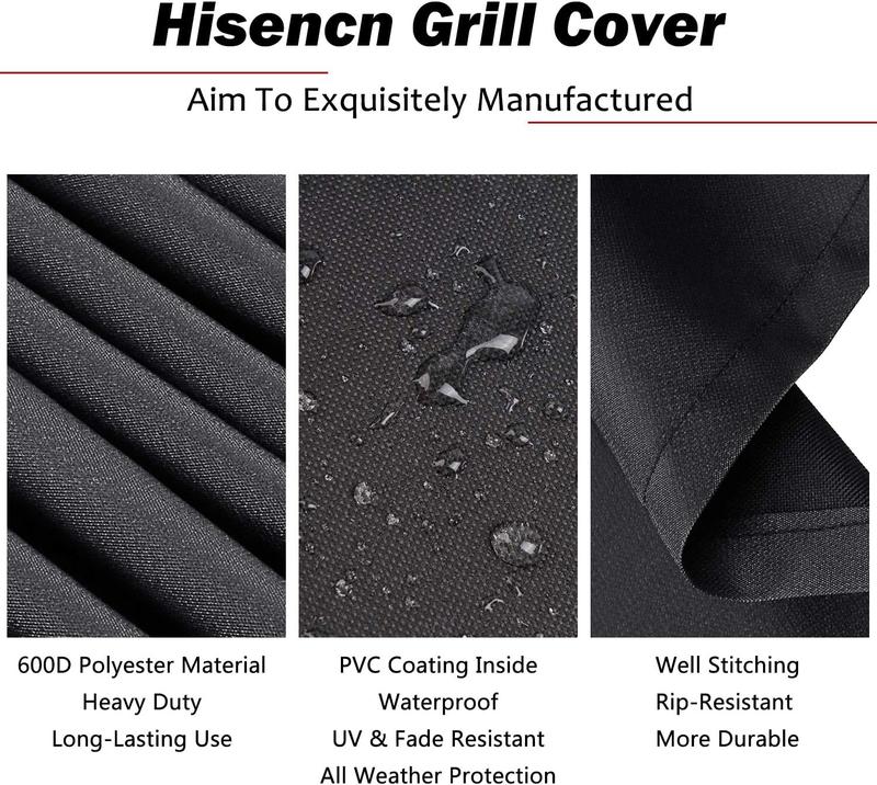 Elf Grill 73700 Grill Cover for Pit Boss 700FB, Lexington 500 and Lexington 540, Classic 700 Wood Pellet Grills, Waterproof BBQ Grill Cover for Pit Boss Classic 700 sq Grill (42