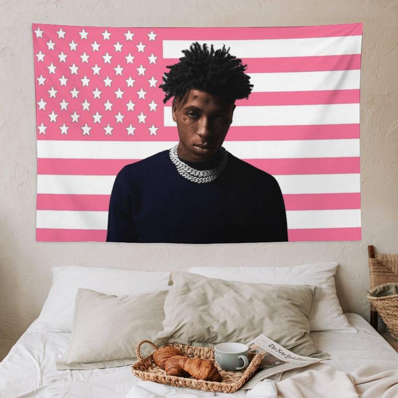 YoungBoy Never Broke Again Tapestry poster concert banner bedroom living room sofa dormitory bedside wall decoration painting