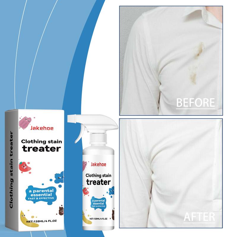 Stain Treater Spray - Newborn & Baby Essentials - No Dry Cleaning Food, Grease, Coffee Off Laundry, Underwear, Fabric Household