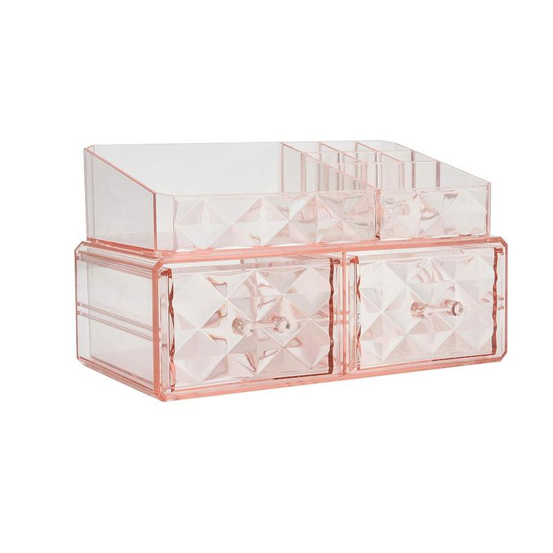 Makeup Organizer - 2 Styles Available - Pink Makeup Organizer Box Boxes organizer bag