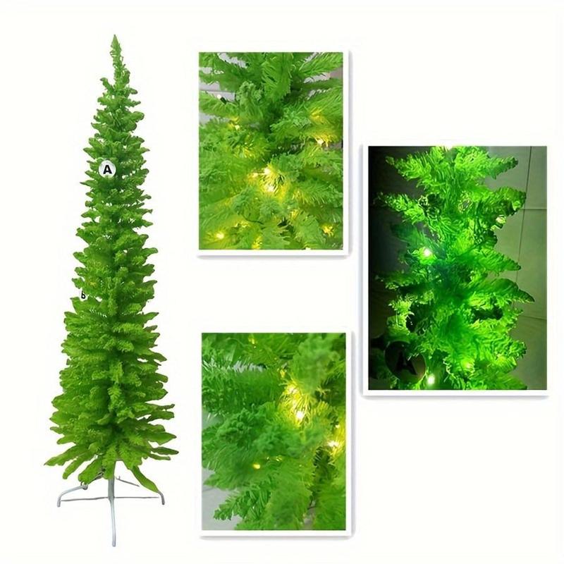 6FT Bendable Artificial Christmas Tree - Easy Assembly, Perfect for Cozy Home Holiday Vibes | Must-Have Festive Decor for a Magical Christmas! christmas celebration holiday time traditional  christmas（no light））