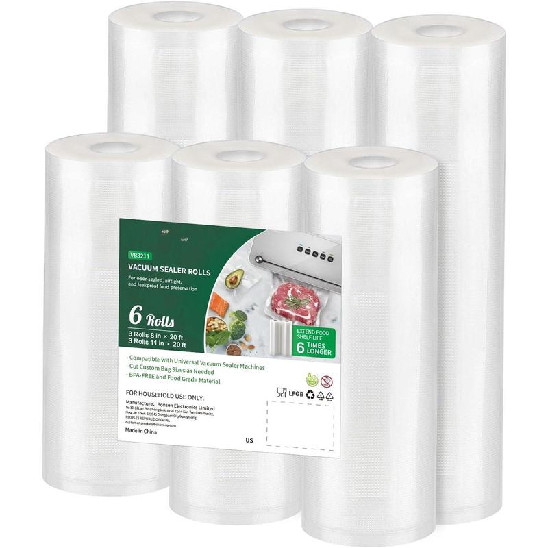 Vacuum Sealer Rolls Bags, 6 Pack 11