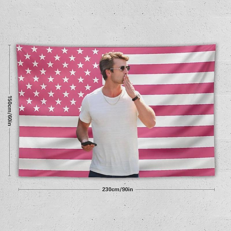 Glen Flag Powell Tapestry Wall Tapestry Poster Suitable for College Dormitory Cave Bedroom Living Room Party Decoration Merch