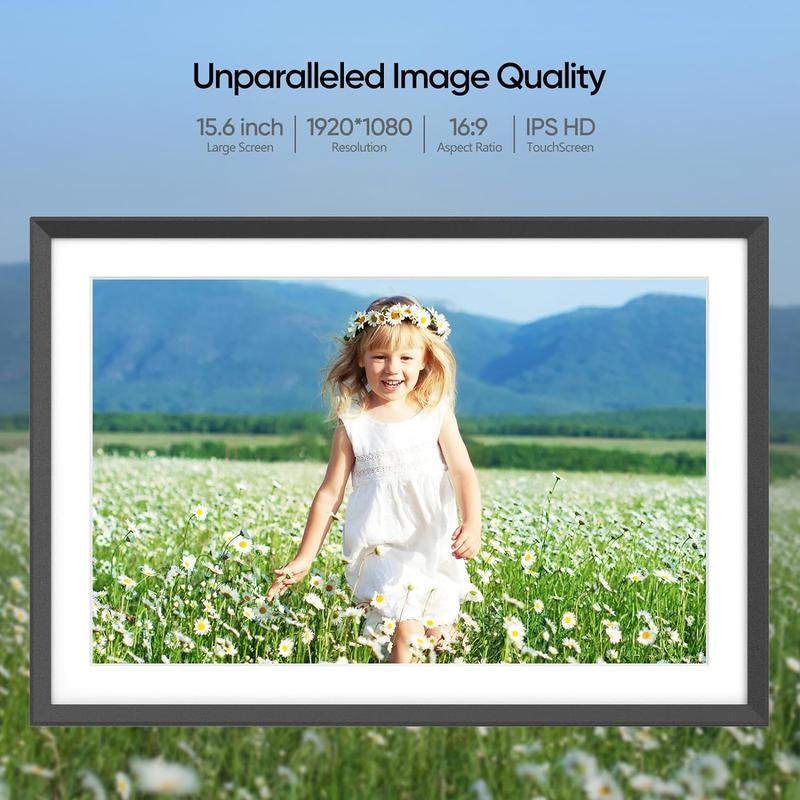 ARZOPA Digital Picture Frame 15.6