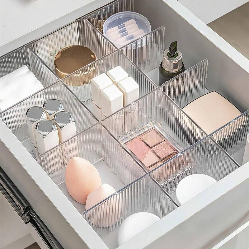 Assembled Drawer Divider, 1 Count Simple Design Makeup Organizer Divider, Home Storage Box for Home Office