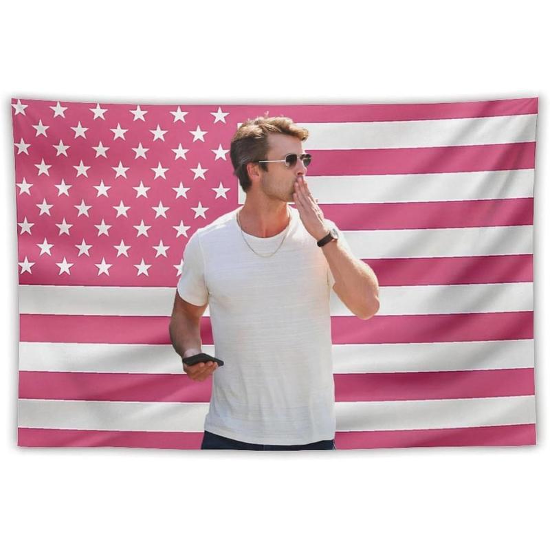 Glen Flag Powell Tapestry Wall Tapestry Poster Suitable for College Dormitory Cave Bedroom Living Room Party Decoration Merch