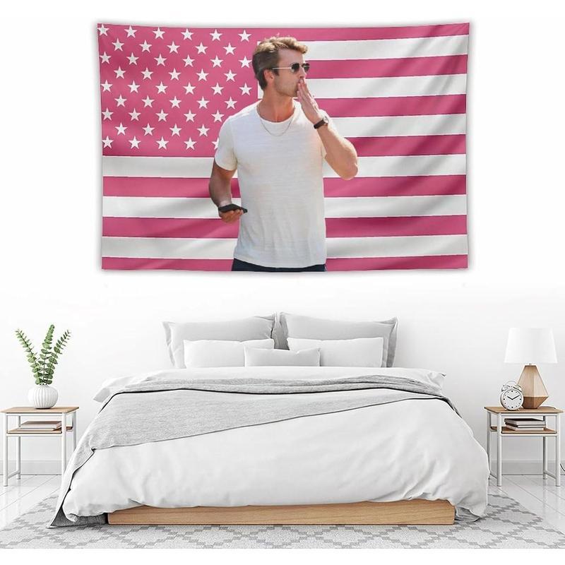 Glen Flag Powell Tapestry Wall Tapestry Poster Suitable for College Dormitory Cave Bedroom Living Room Party Decoration Merch