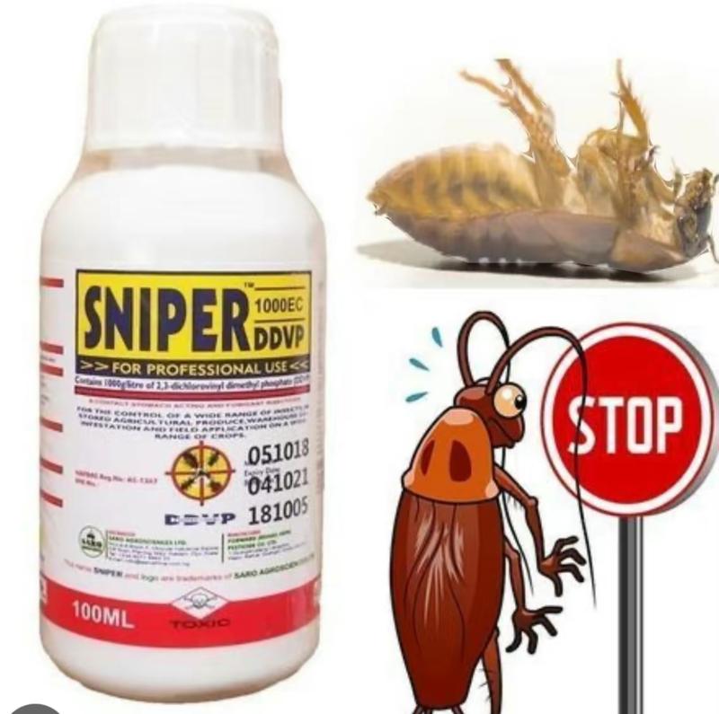 Sniper Insecticide 100ml Spray - DDGP 10000EC Formula for Household Pests