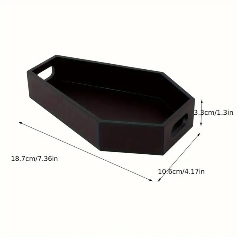 Gothic Style Tray, Multi-function  Organizing Storage Holder, Halloween Home Organizer for Living Room Bedroom Bathroom, Summer Gifts