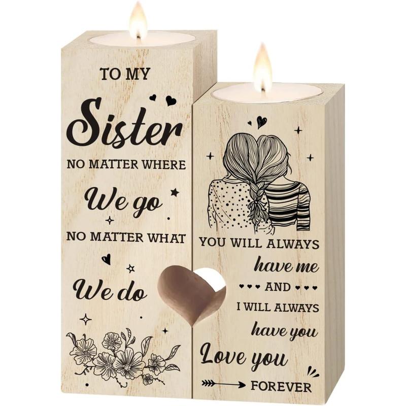 Daughter Gifts for Mothers Day - To My Daughter Candle Holders, Daughter Gifts from Mom, Birthday Gifts for Daughter, Idea Daughter Gifts for Christmas Mother's Day Graduation Wedding Gifts