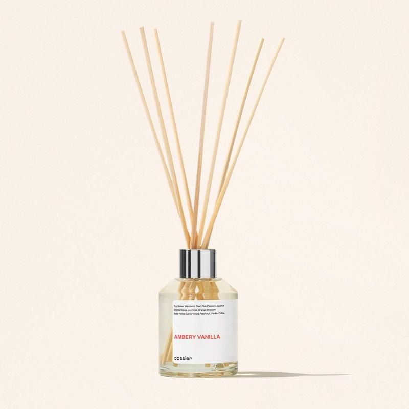 Ambery Vanilla Room Diffuser, Dossier, Room Diffuser, 100ml