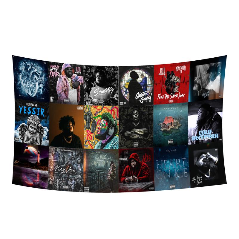 Album Collage Flag Banner Tapestry for Teen Bedroom Wall Hanging College Decor 3x5 Outdoor Banner Flags Funny Tapestry Party Bedroom Fraternity Wall Decor