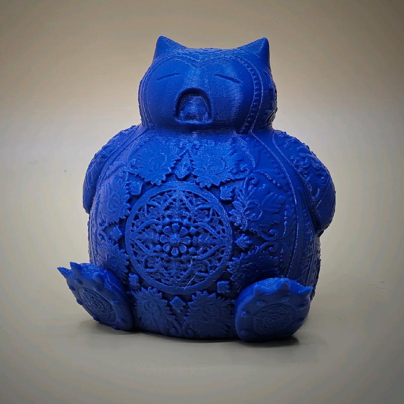 Snorlax 3d Printed Pokemon Statue