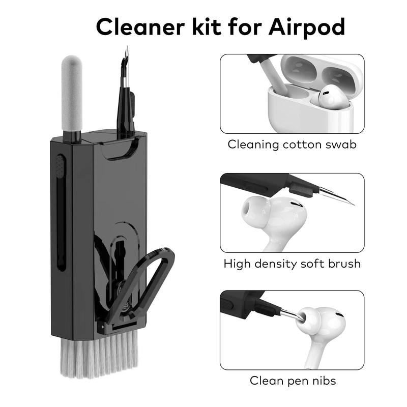 8 in 1 Electronic Cleaning kit for Christmas Gift, Electronic Cleaner Brush Sponge Cloth for Airpods Pro Laptop Phone Camera Mechanical Smartphone