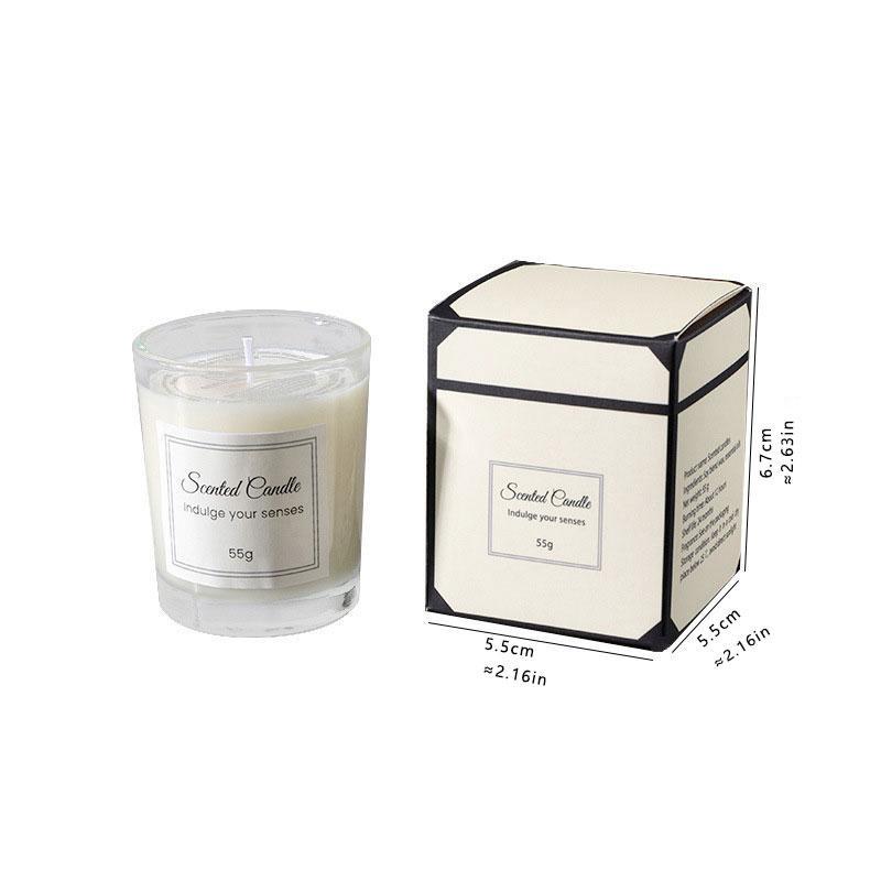 Floral Scented Candle, 1 Count Creative Candle with Box, Home Fragrance for Living Room, Bedroom, Office, Vanity Decor Accessories