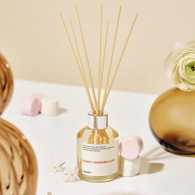 Floral Marshmallow Room Diffuser, Dossier, Room Diffuser, 100ml