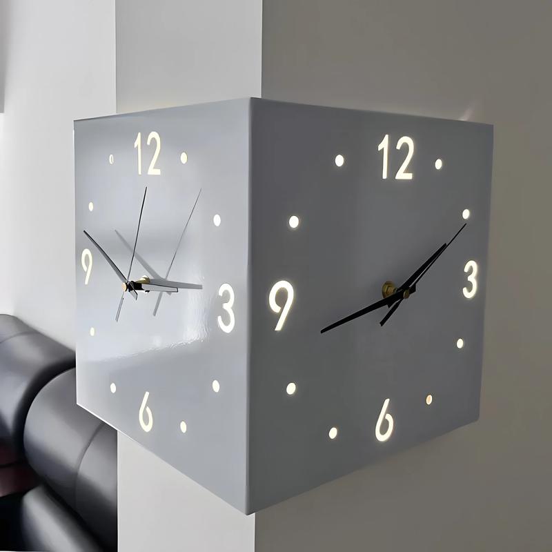 Backlit Corner Clock with Voice Sensor Does not apply