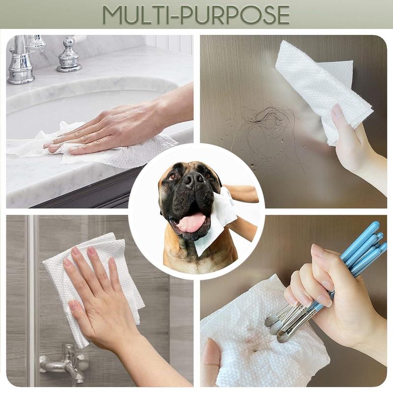 Disposable Face Towel, 50pcs box Disposable Soft Face Towel, Face Washing Towel, Facial Cleaning Towel, Hand Towel, Bathroom Accessories