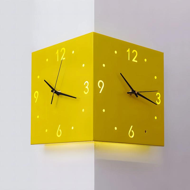 Backlit Corner Clock with Voice Sensor Does not apply