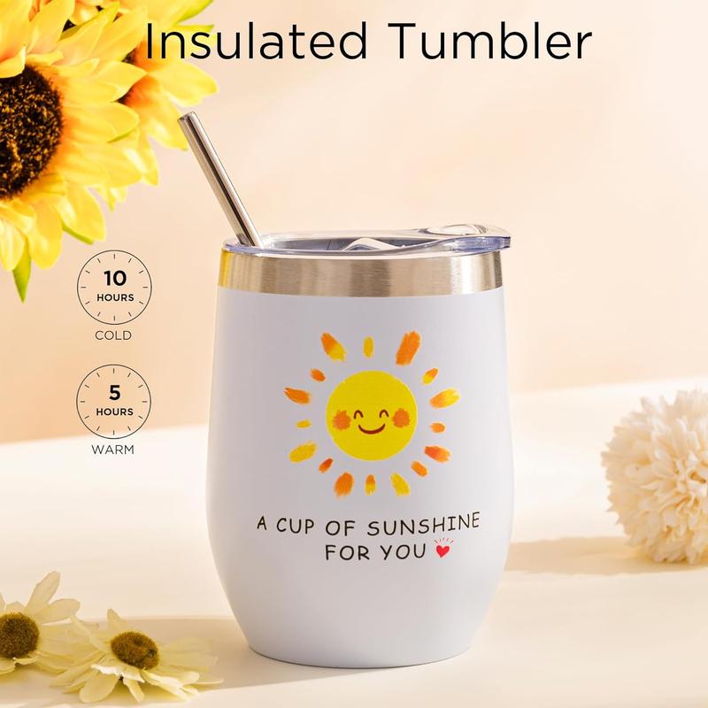 Sunflower Gifts for Women,Sending Sunshine Get Well Soon Gifts Basket Care Package  Birthday Gifts Box Thinking of You Gift for Her Relaxing  Bath Gift for Women  Mom Sister  friend