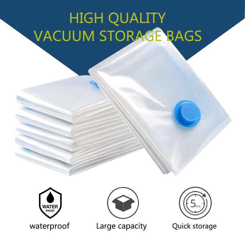 Vacuum Storage Bags,10 pack Compressed bag,Vacuum Seal Bags for Clothing, With an electric pump,Be use for Clothes, Comforters, Blankets, Bedding