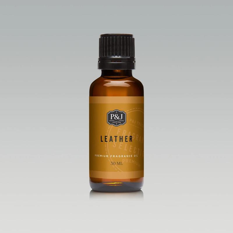 Leather Scented Oil | P&J Trading Premium Fragrance for Candle Making, Soap Making, & More!