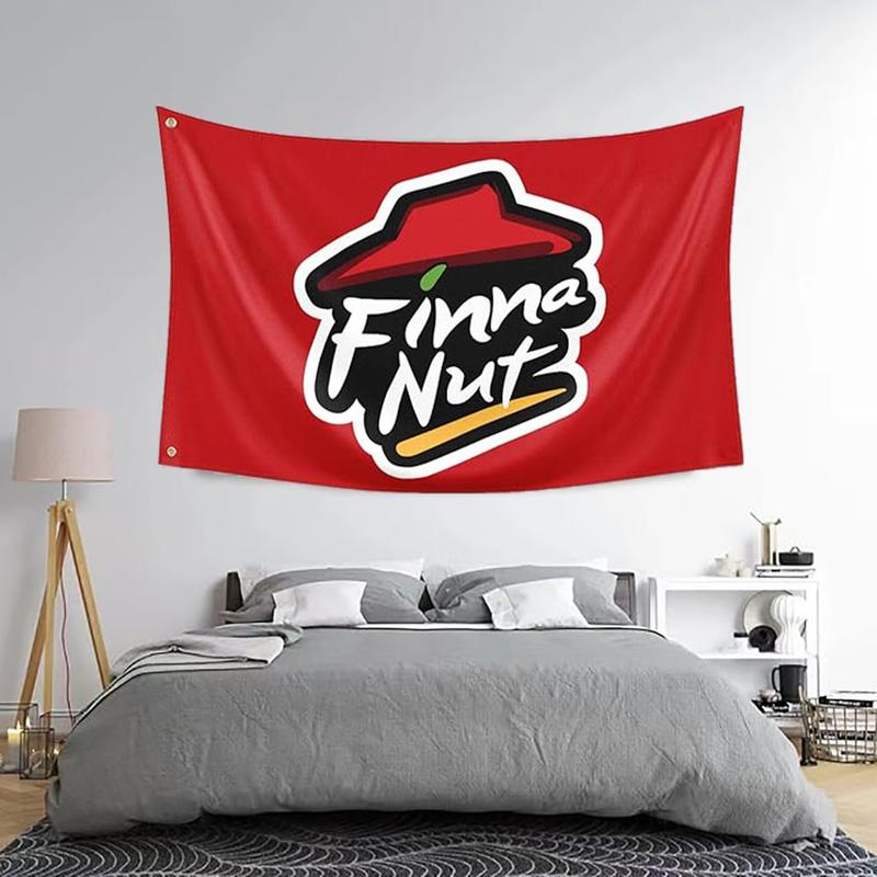 Finna Parody Flag Banner Funny Flag Cave Room Wall for College Dorm Decor 3x5ft