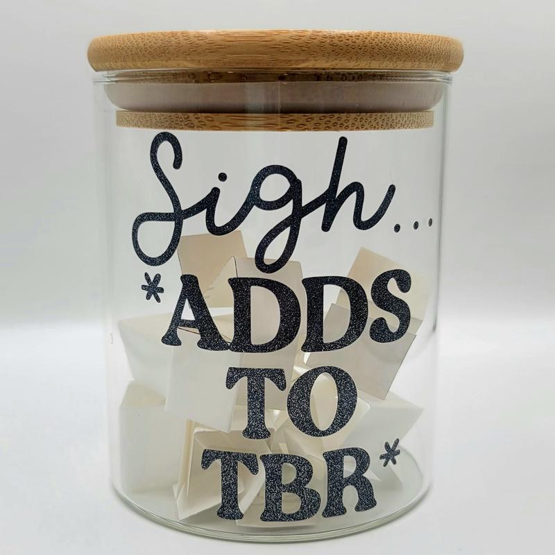 TBR (To Be Read) Jar for Readers Who Cannot Decide Their Next Book