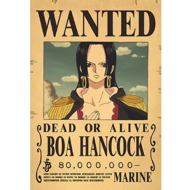 Pack of 10 Anime Posters - Vintage Home Decoration for Bedroom - Wanted Poster Luffy, Ace Art Prints - Japanese Pirate Anime