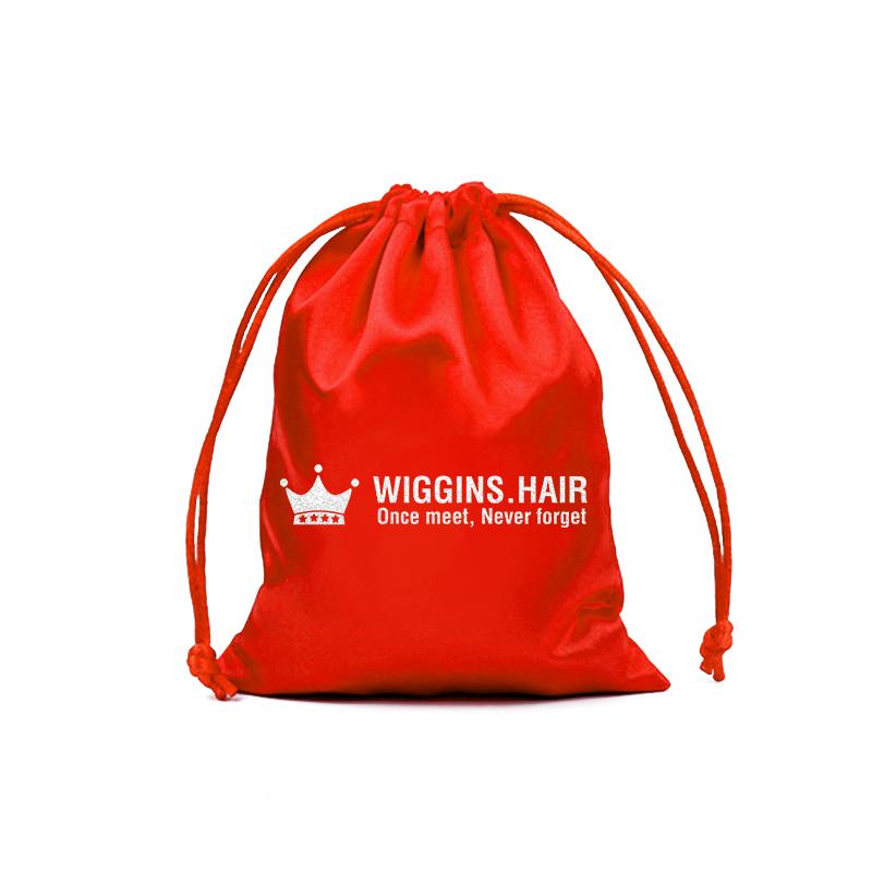 New Wiggins Hair Silk Wig Bags Satin Packaging Bags for Wigs Bundles Hair Extensions Tools business gift bags Organiser