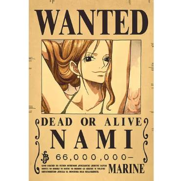 Pack of 10 Anime Posters - Vintage Home Decoration for Bedroom - Wanted Poster Luffy, Ace Art Prints - Japanese Pirate Anime