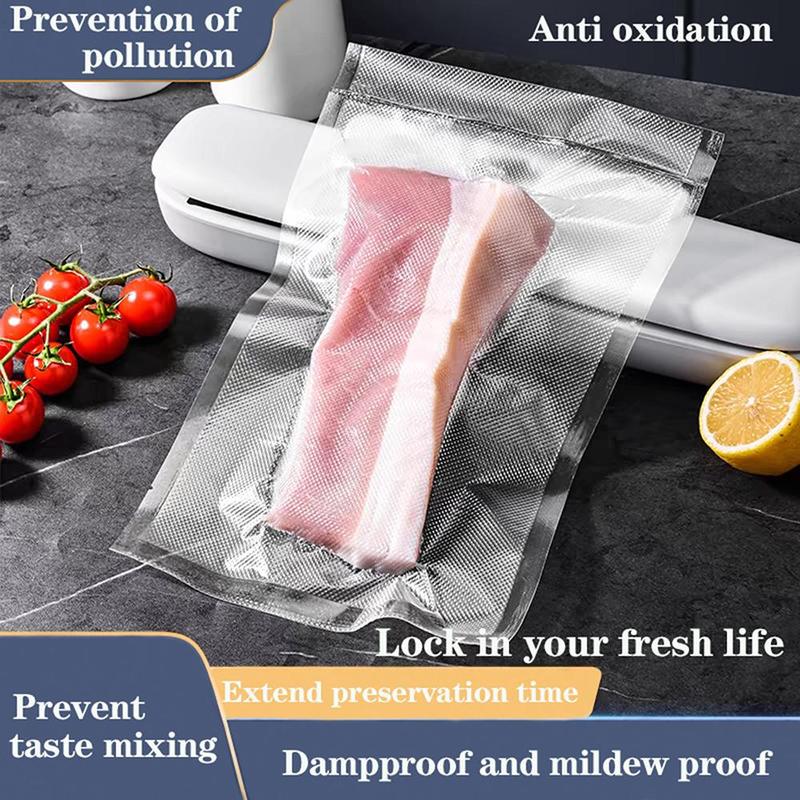 Vacuum Sealer Bags, 5 Rolls Food Vacuum Storage Bags, BPA Free Vacuum Compression Bags, Kitchen Organizers and Storage Bags, Kitchen Accessories