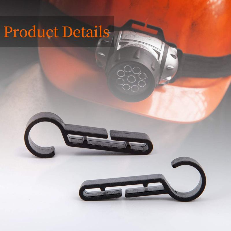 Headlamp Clips Hook Hard Hat Light Clips,Hardhat Headlamp Accessory