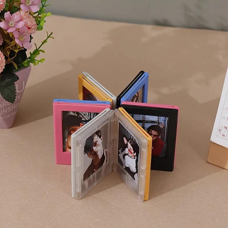 Random Color Magnetic Photo Frame, 4 Counts Colorful Magnetic Photo Frame, Photo Display Frame for Home Living Room & Office Decor, Gift for Friend & Family