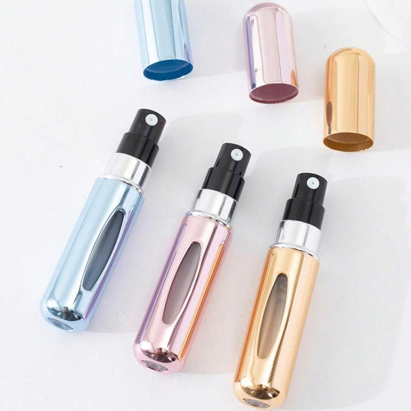 Refillable Perfume Spray Bottle (3pcs), Empty Travel Perfume Dispenser, Portable Makeup Tools for Women & Men