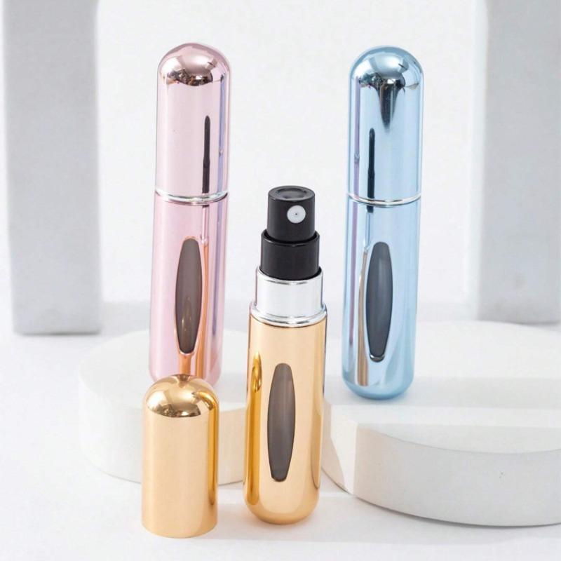 Refillable Perfume Spray Bottle (3pcs), Empty Travel Perfume Dispenser, Portable Makeup Tools for Women & Men