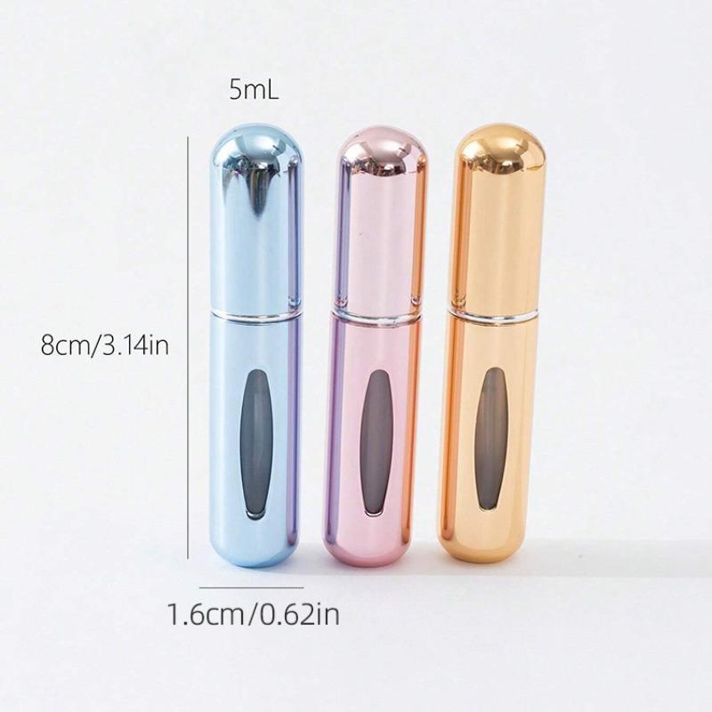 Refillable Perfume Spray Bottle (3pcs), Empty Travel Perfume Dispenser, Portable Makeup Tools for Women & Men