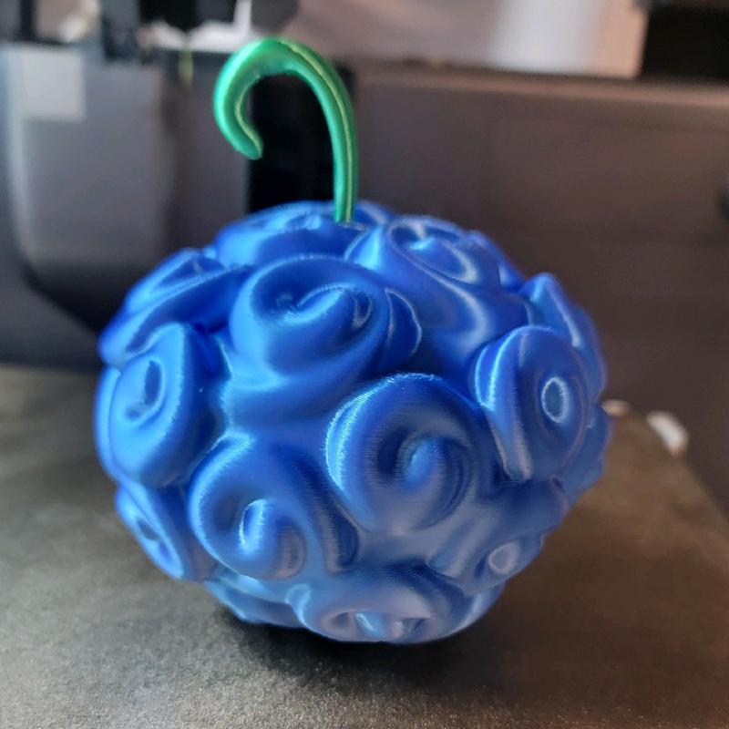 3d printed Devil Fruit decorations