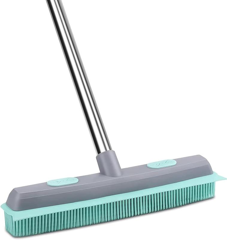 Green Rubber Broom with 27-49