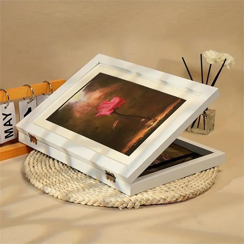 Empty A4 Front Open Photo Frame, 1 Count Modern Decorative Photo Frame, Wall Hanging Photo Frame for Home Room Office Decor