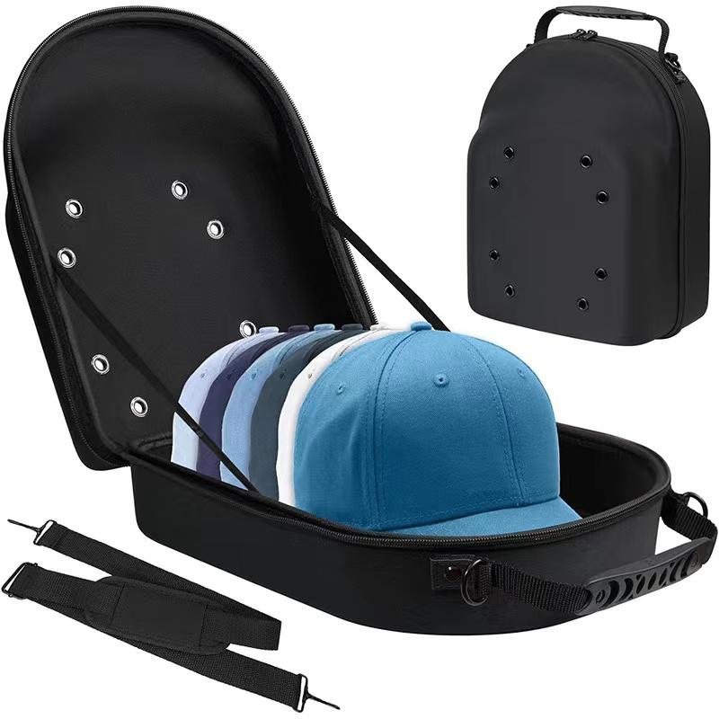 Hat Storage Box Portable Pressure Resistant Baseball Cap Storage Bag Baseball Cap Bag Portable Breathable Baseball Cap Storage Box Outdoor Sports Waterproof Sports Cap Storage Bag Best Gift for Christmas