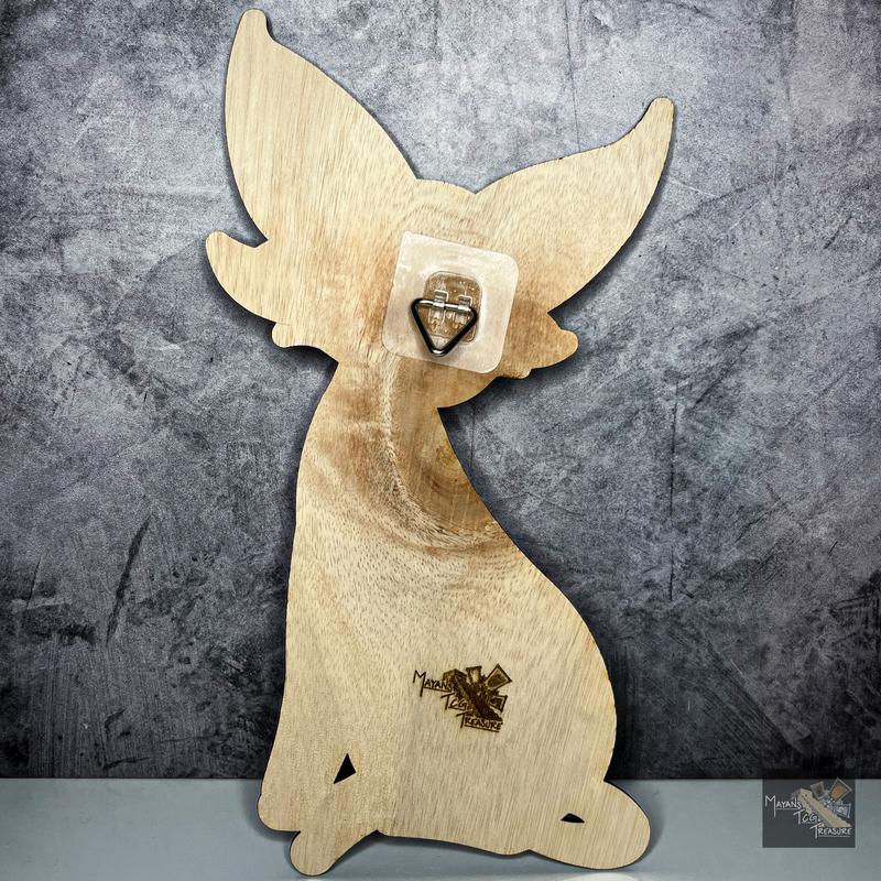 Glow in The Dark Espeon - Wood Wall Decor Hanging Decoration Ornaments