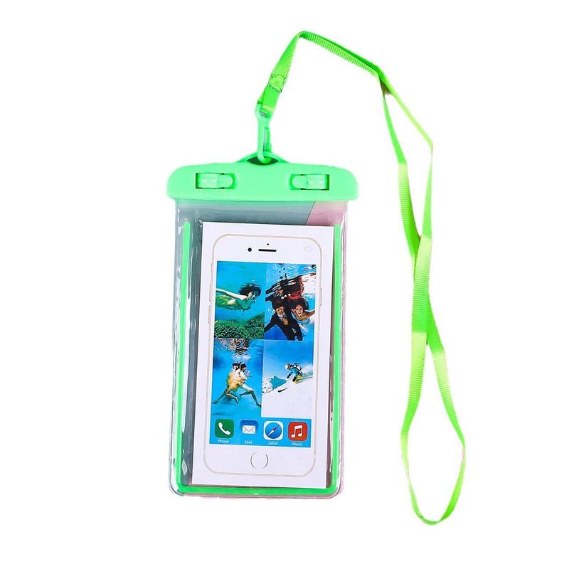 Waterproof Phone Bag, Clear PVC Air Bag Phone Cover, Cell Phone Storage Bag For Swimming, Pooltime, Watertoys, Beachtrip