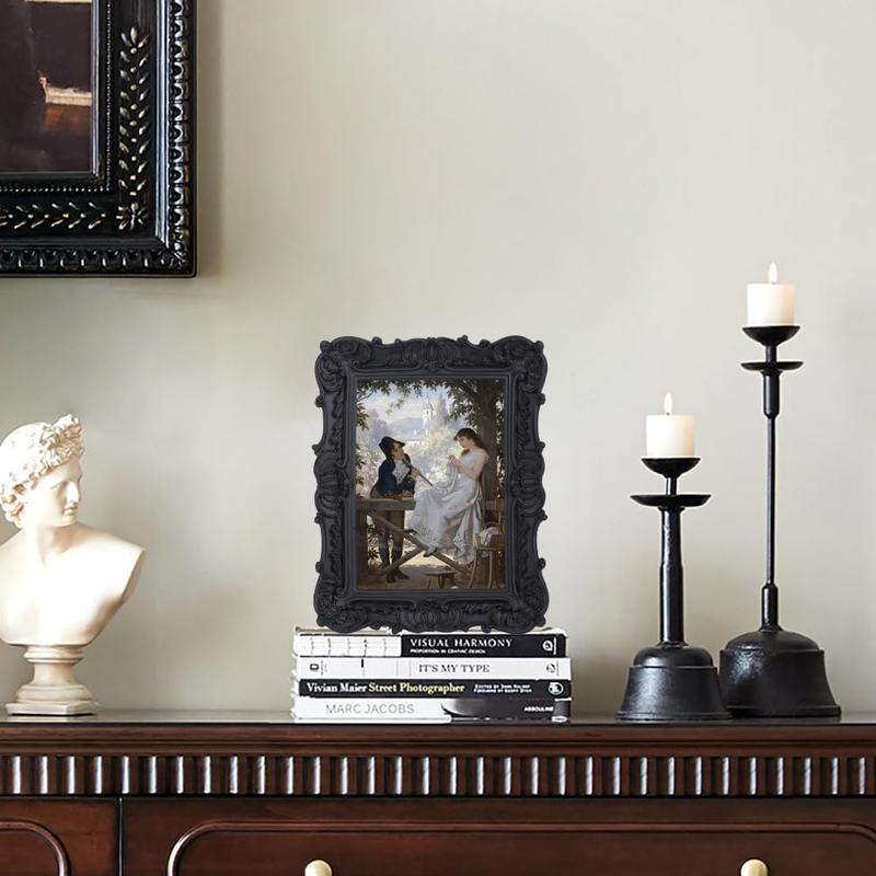 Antique Frames 5x7 Vintage Picture Frames Black Photo Frame Ornate Picture Frames Victorian Picture Frames Gallery Wall Frames Gothic Picture Frame