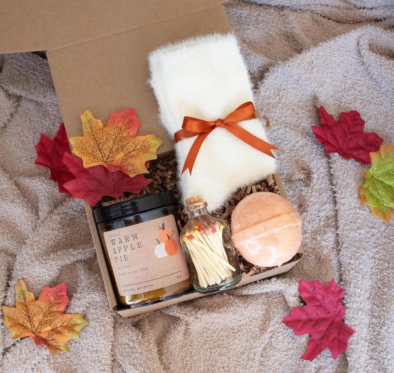 Winter Hug In A Box, Winter Gift Box, Thinking Of You Box, Friend Gift Box