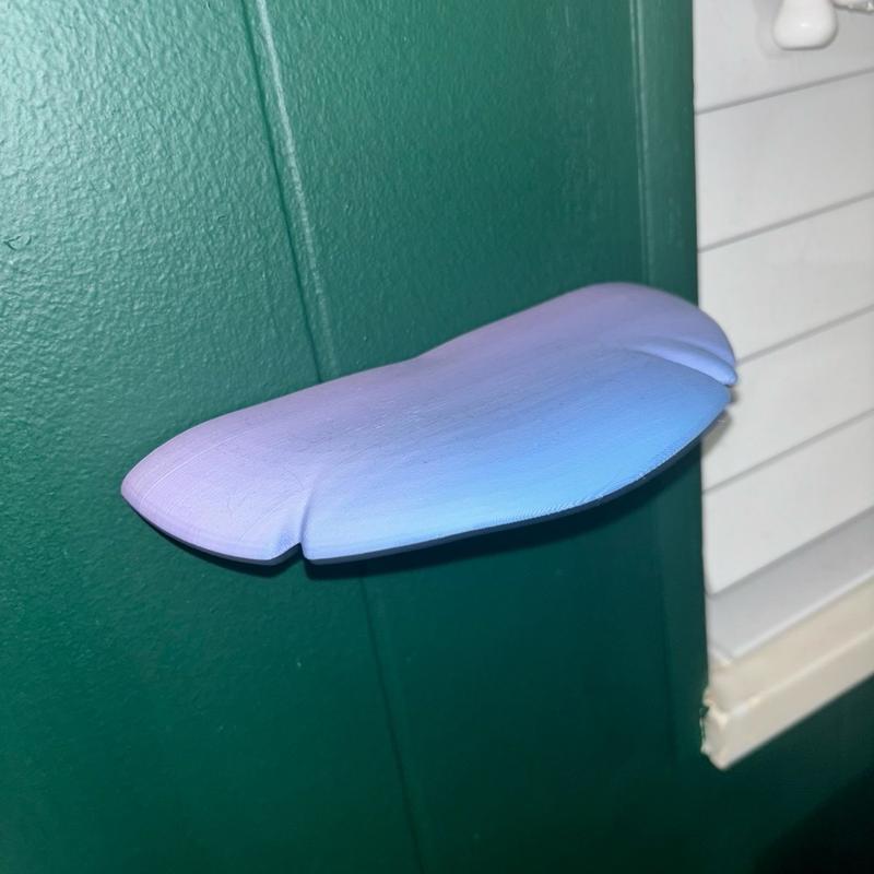 3D printed rainbow mushroom decorative shelf for indoors Shelves Installation